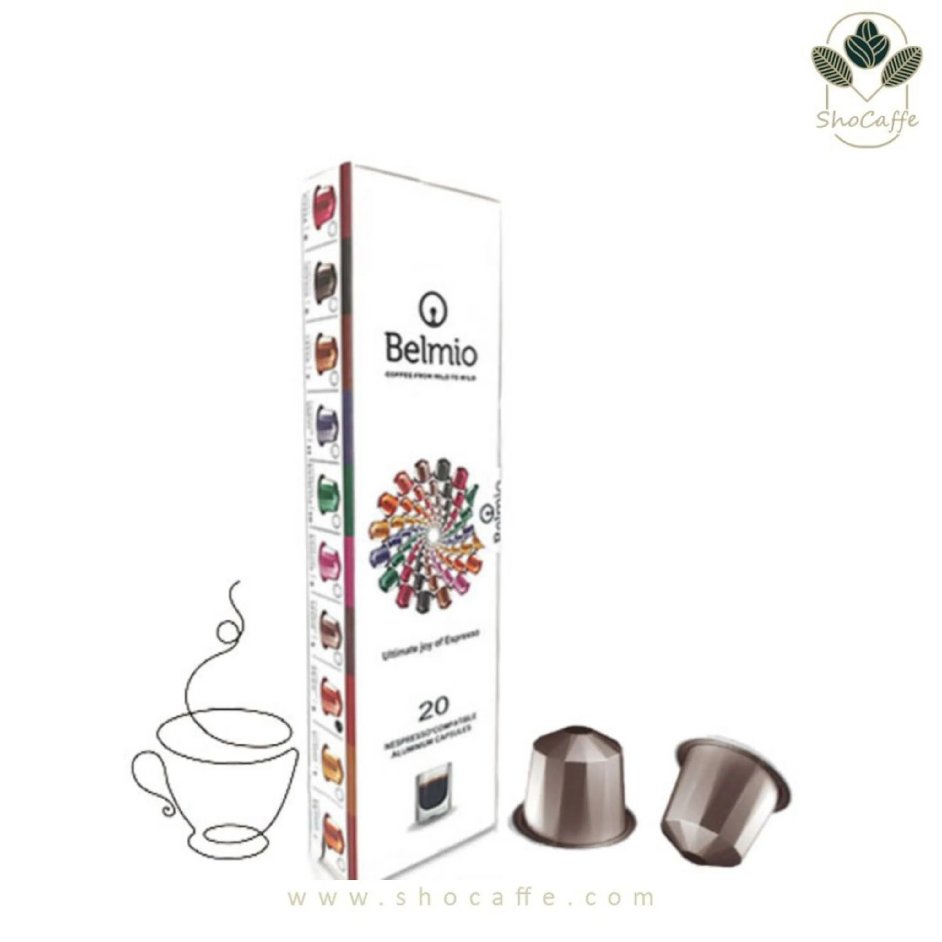 کپسول قهوه نسپرسو بلمیو اسپرسو آراگیو Belmio Espresso Adagio